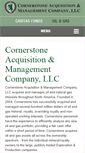 Mobile Screenshot of cornerstoneamc.com